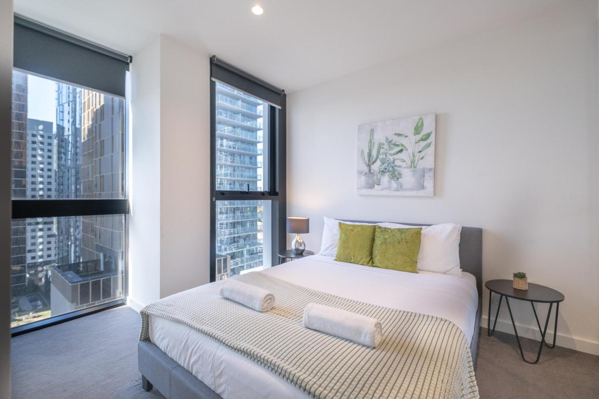 Relaxed 1Br1Ba City View Apt Wifi In Cbd Melbourne City Exterior foto